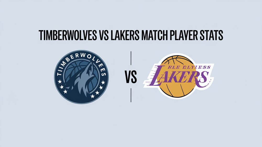 Timberwolves vs Lakers Match Player Stats